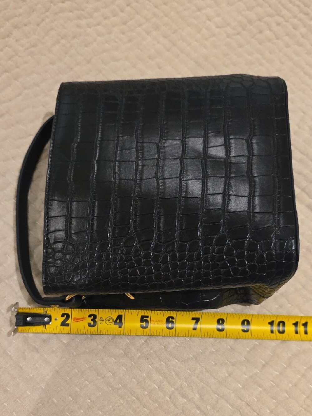 Black Bucket Bag (Without Crossbody Strap) (Never Used) - Picture 11 of 12